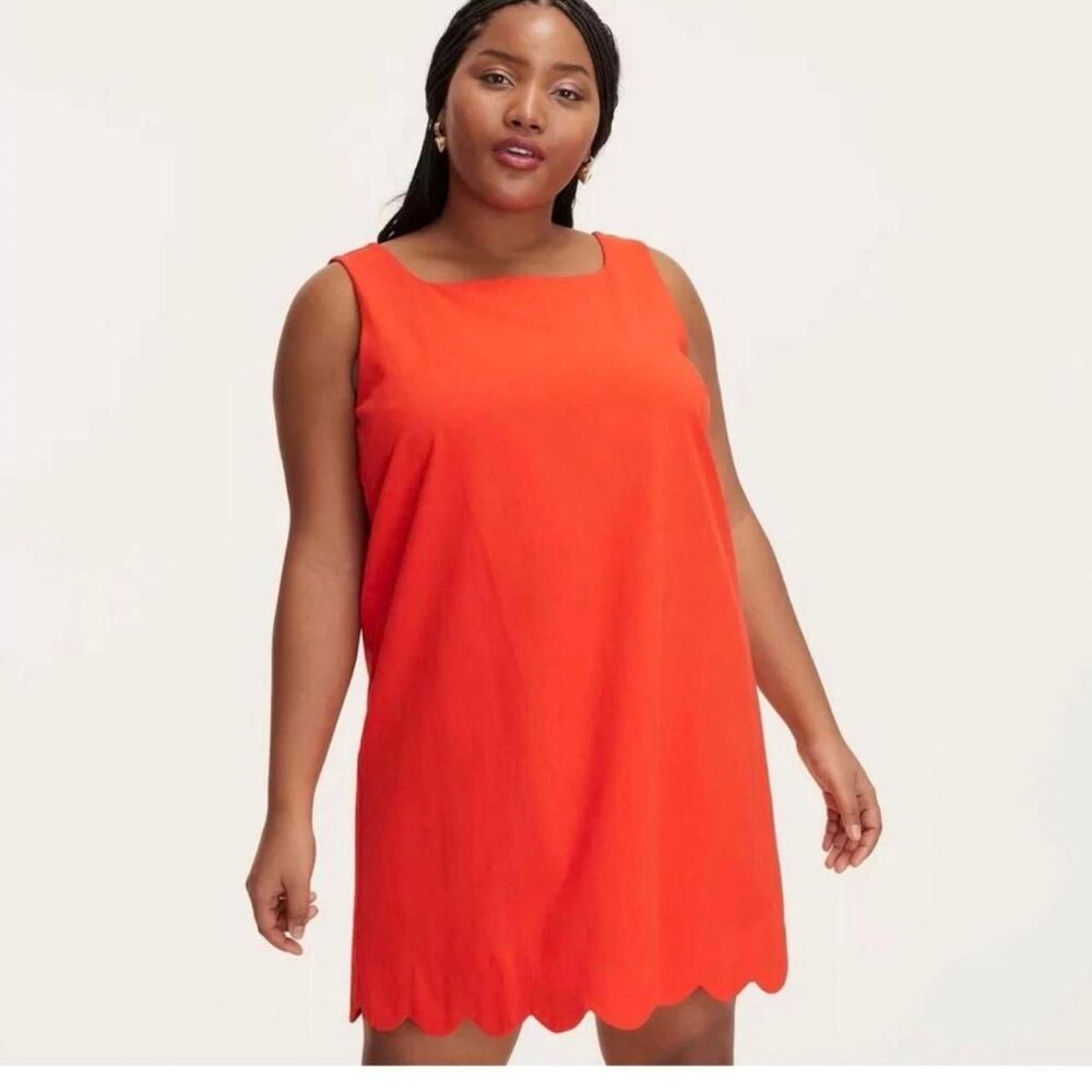 Kate-spade-new-york Women's Orange and Red Casual-dresses